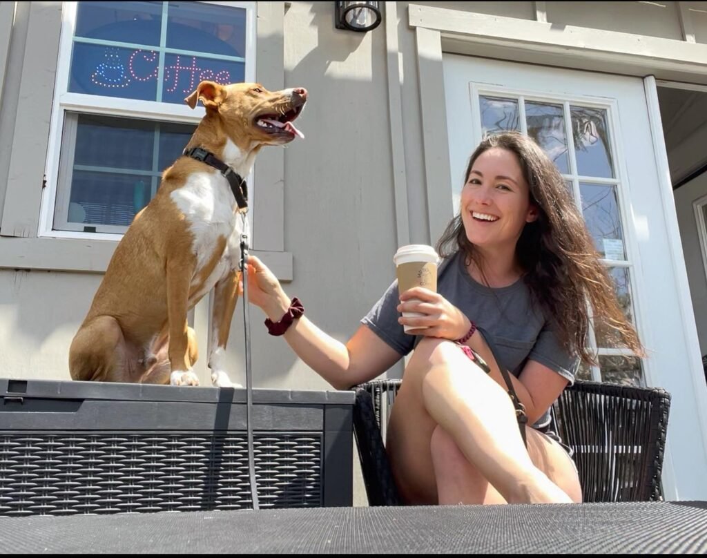 Nikki Delventhal found her hiking partner from a stray dog